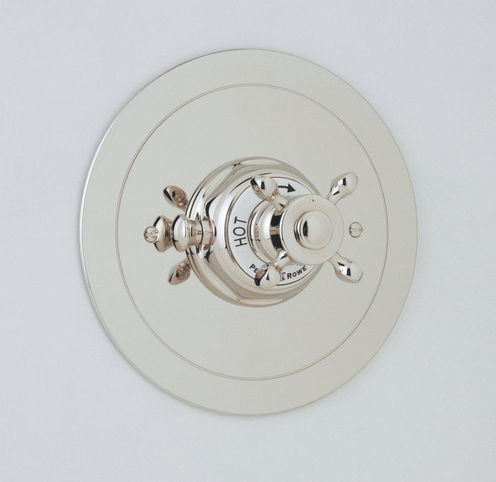 Perrin & Rowe Polished Nickel Single Handle Bathtub & Shower Faucet (Trim Only) 