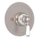 Perrin & Rowe&reg; Satin Nickel Single Handle Bathtub & Shower Faucet (Trim Only) 