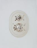 Perrin & Rowe Polished Nickel Brass Valve Trim for U.5555BO Concealed Thermostatic Valve 