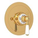 Perrin & Rowe&reg; English Gold Single Handle Bathtub & Shower Faucet (Trim Only) 
