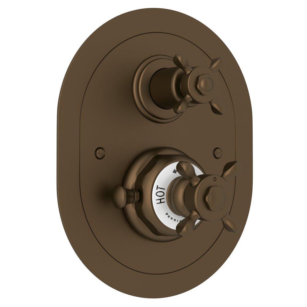 *0222 CRS HDL OVAL CONC TSTAT TRIM 