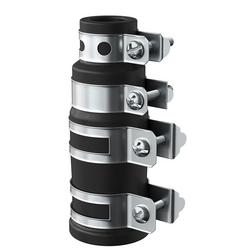 Dishwasher Disposer Connection with 4 Clamps