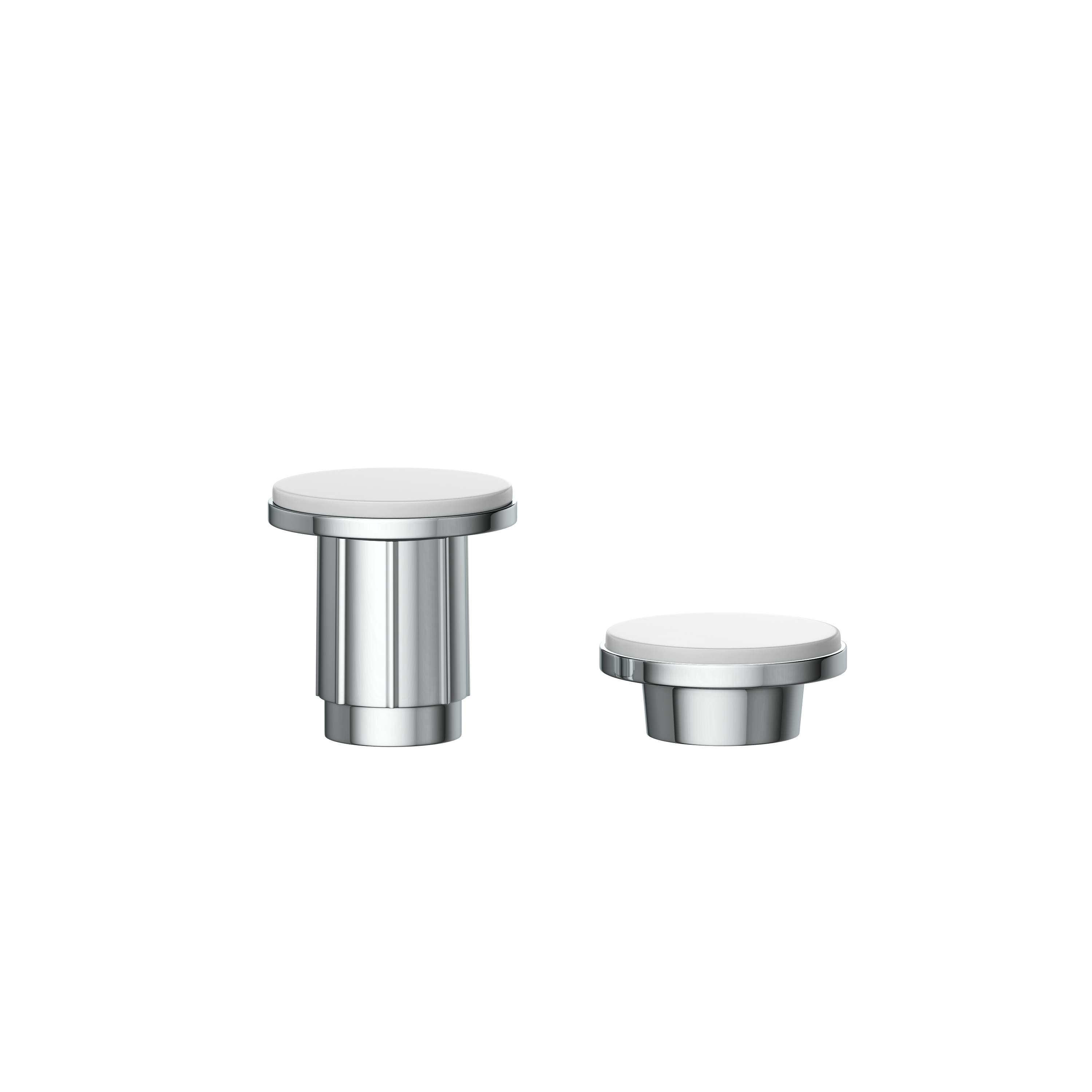 PROFLO&reg; Polished Chrome Shower Rod Holder Kit in Polished Chrome 