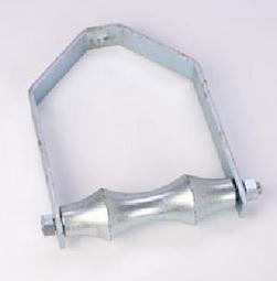 3 in. Electro-Galvanized Adjustable Steel Pipe Yoke Roll