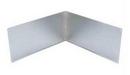 24 x 24 in. 2-Panel Molded Stone Plus Corner Bracket Service Sink