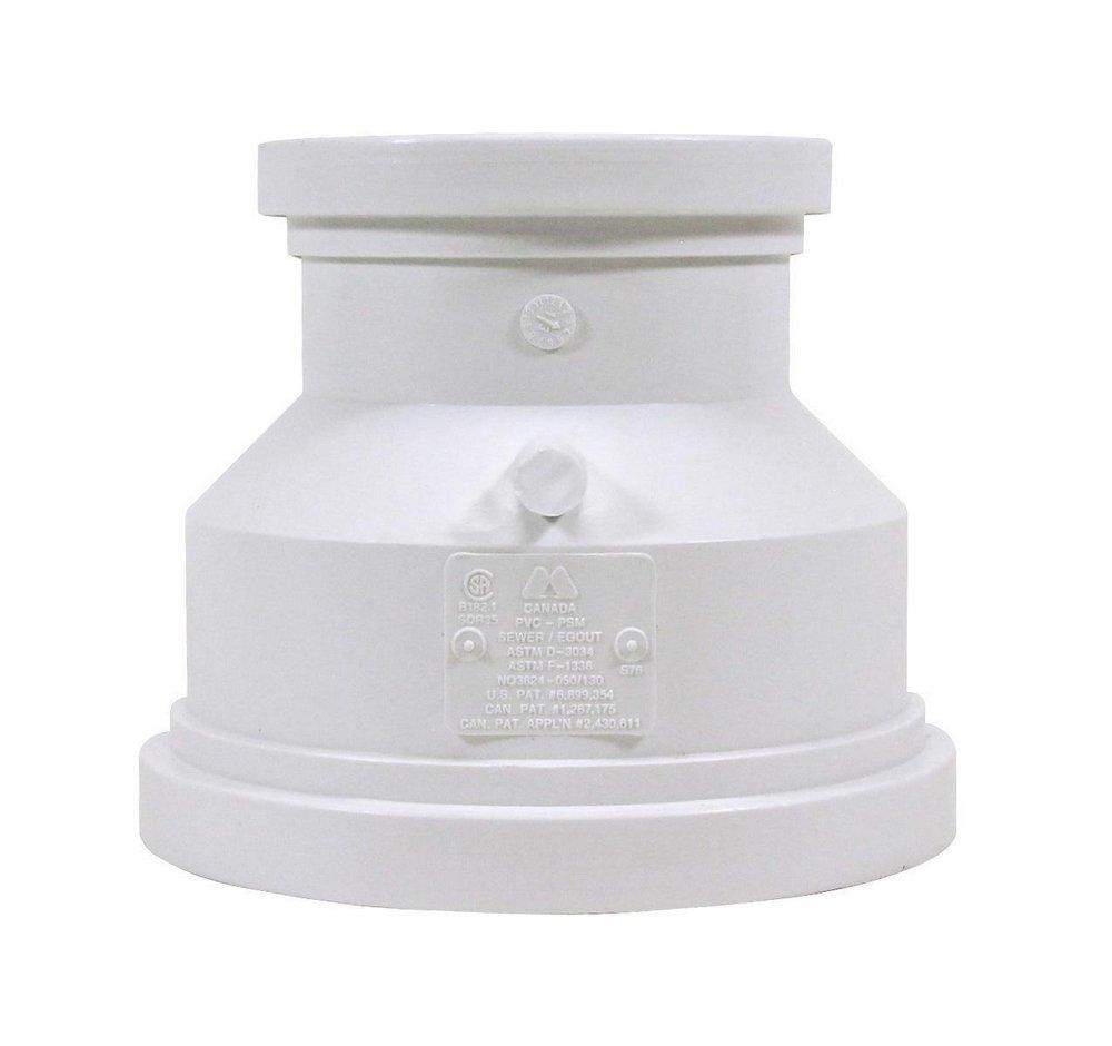 TRENCH TOUGH PLUS Gasket SDR 35 PVC Coupling 