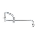 T&S Brass Chrome Plated 18 in. Double Joint Swing Nozzle 