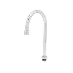 6 in. Swivel Gooseneck Spout in Chrome