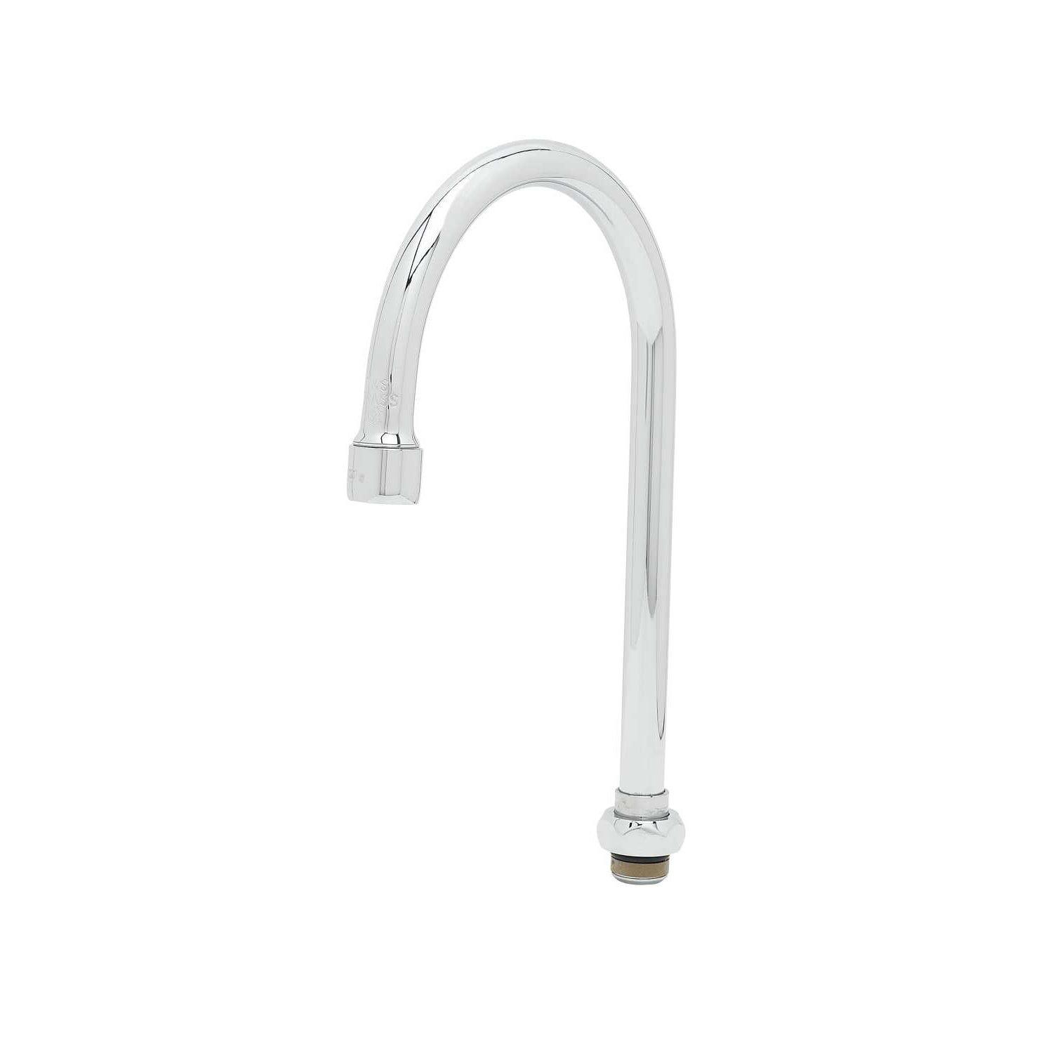T&S Brass Chrome Plated Swivel Goosneck 