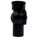 Black Spigot x Hub x FNPT Service Cast Iron Wash Test Tee with SC Plug 