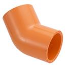 Spears&reg; Manufacturing Company Orange Socket Weld Painted CPVC 45 Degree Sprinkler Elbow 