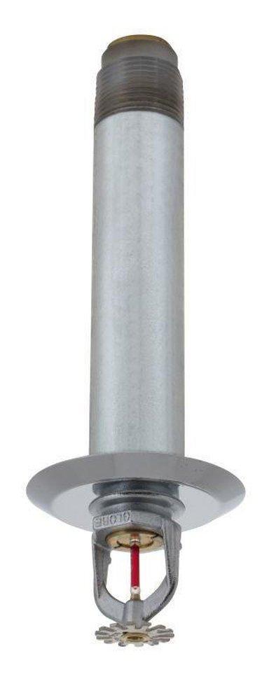 Chrome Plated 1 NPT 155 5.6 QR REC Pendent Sprinkler Head Chrome Plated 