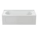 PROFLO&reg; White 66 x 36 in. Soaker Alcove Bathtub Left Drain 