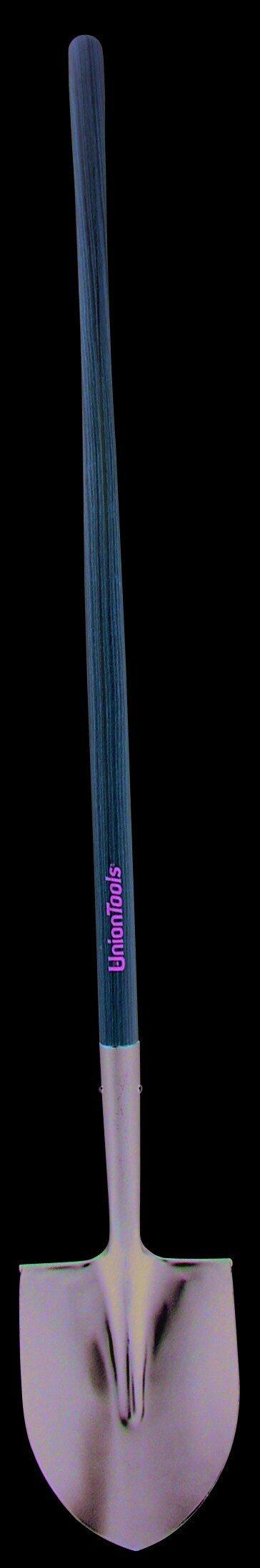 UnionTools Black Round Shovel 