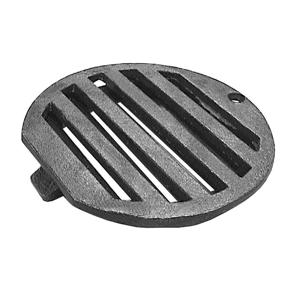 Jones Stephens Black Cast-Iron Snap-In Strainer 
