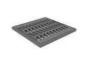 27-3/8 In. Heavy Duty Angle Frame and Sinusoidal Grate