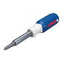 LENOX Blue Manual Non Magnetic Multi-bit 7 Piece Screwdriver 