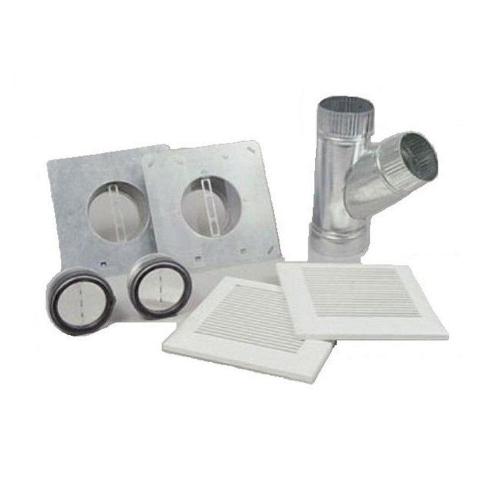 Panasonic White 120 CFM Installation Kit in White 