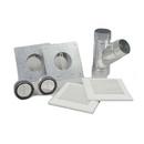 Panasonic White 120 CFM Installation Kit in White 