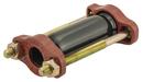 1 x 7 in. Bolt Standard Fusion Bonded Epoxy Carbon Steel Coupling