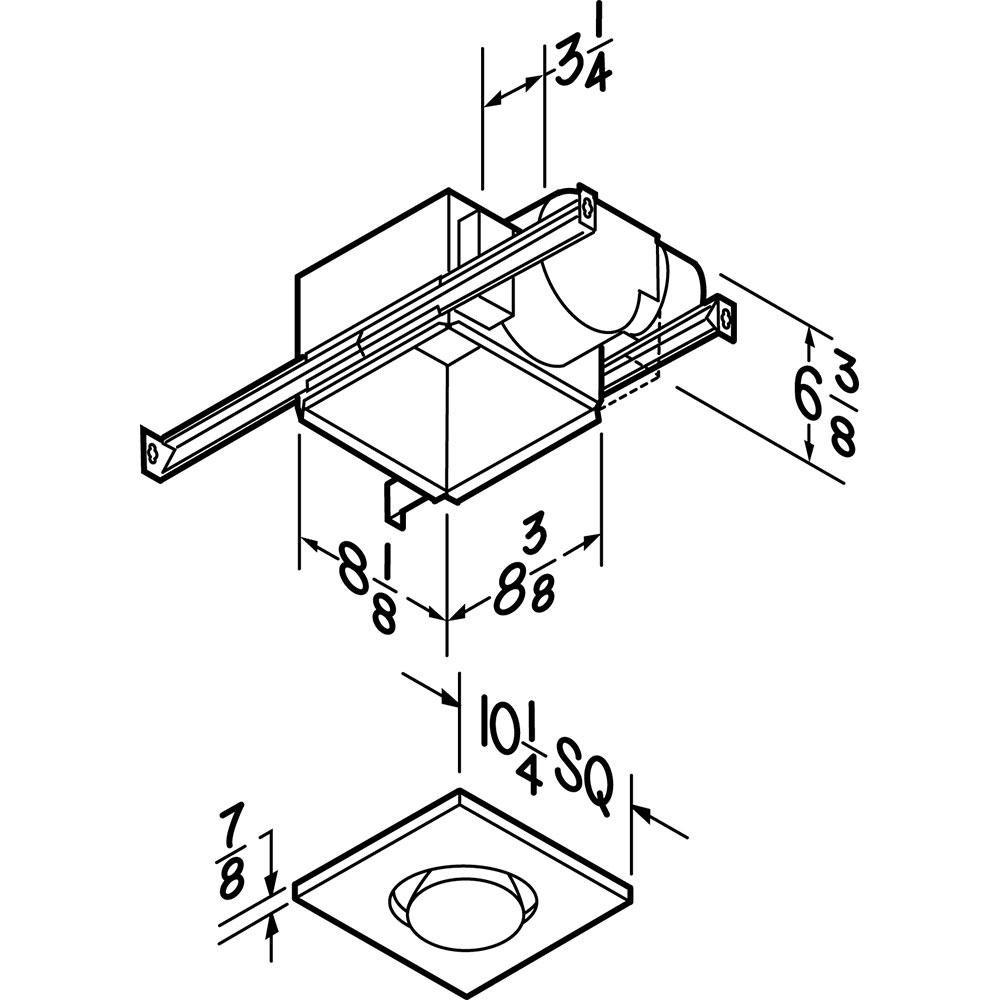 Broan White Infrared Bulb Electric Heater 