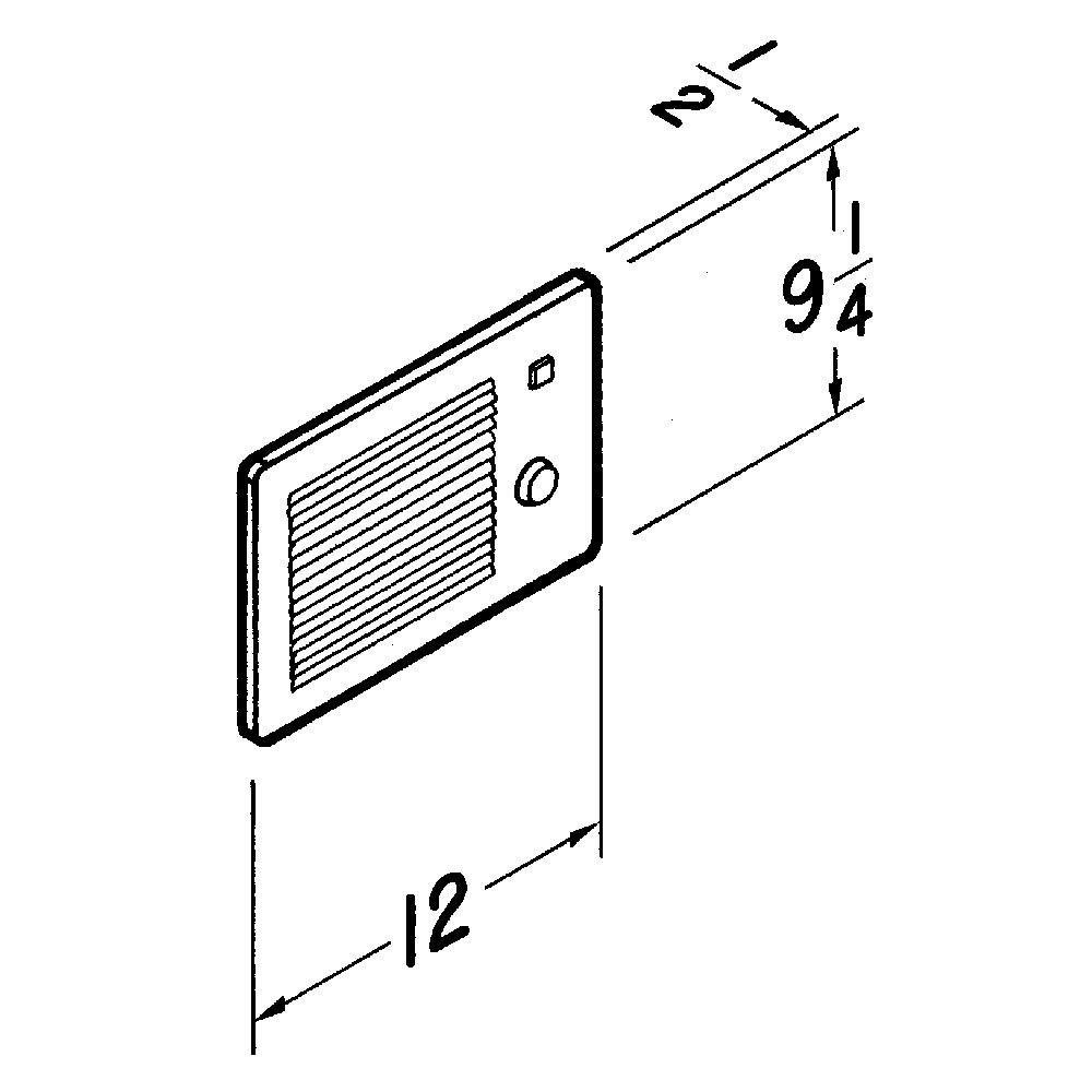 Broan Off White Heater 