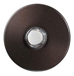 Stucco Push-Button Oil Rubbed Bronze