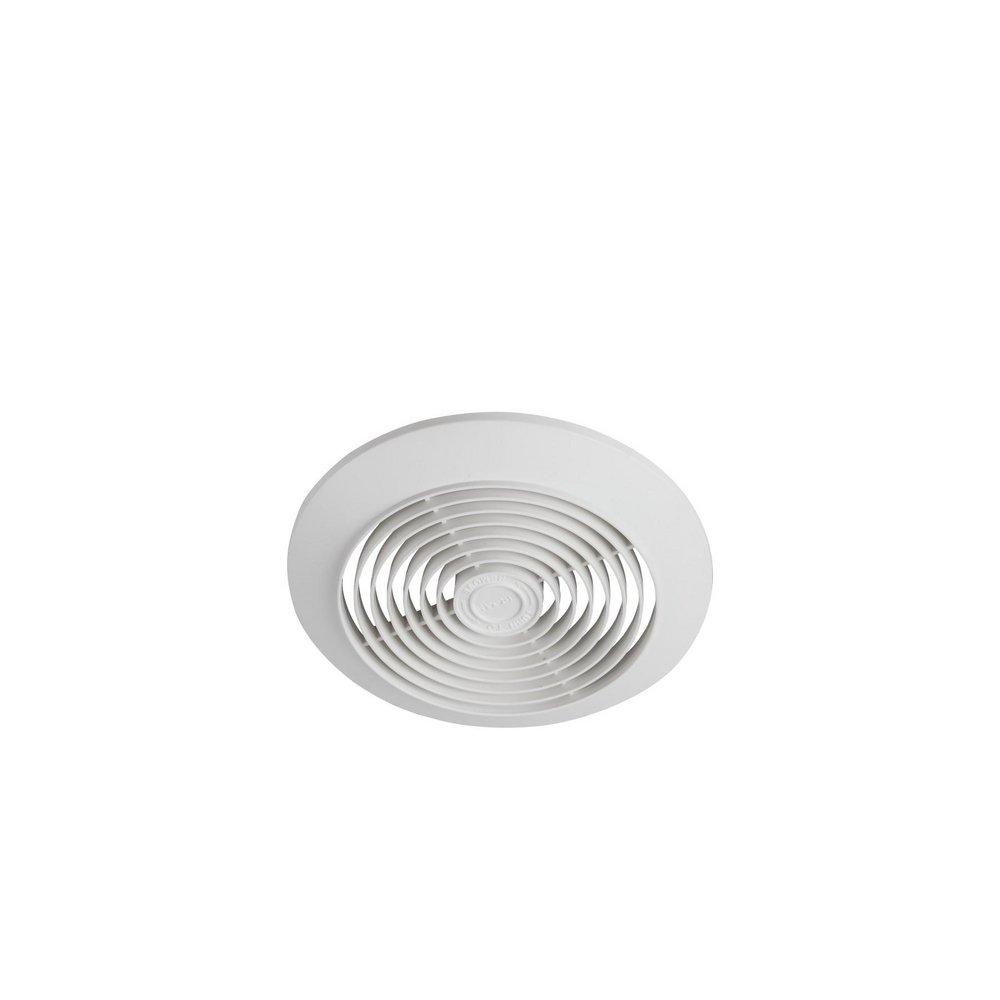 Broan White Bathroom Exhaust Fan in White 