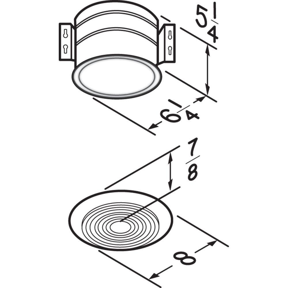 Broan White Bathroom Exhaust Fan in White 