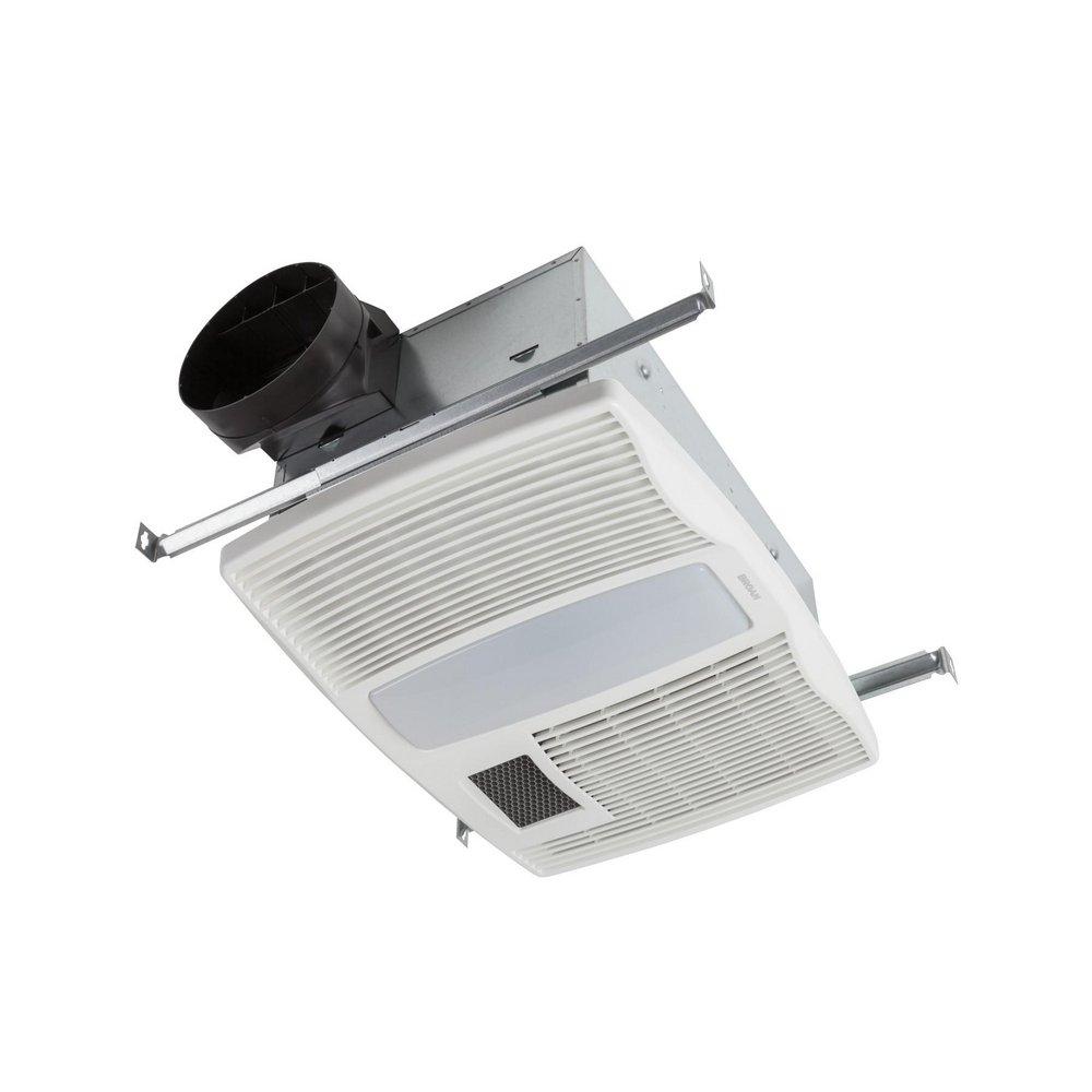 Broan White Bathroom Exhaust Fan in White 