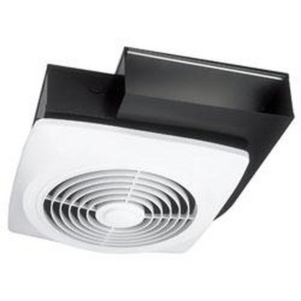 Broan White Bathroom Exhaust Fan in White 