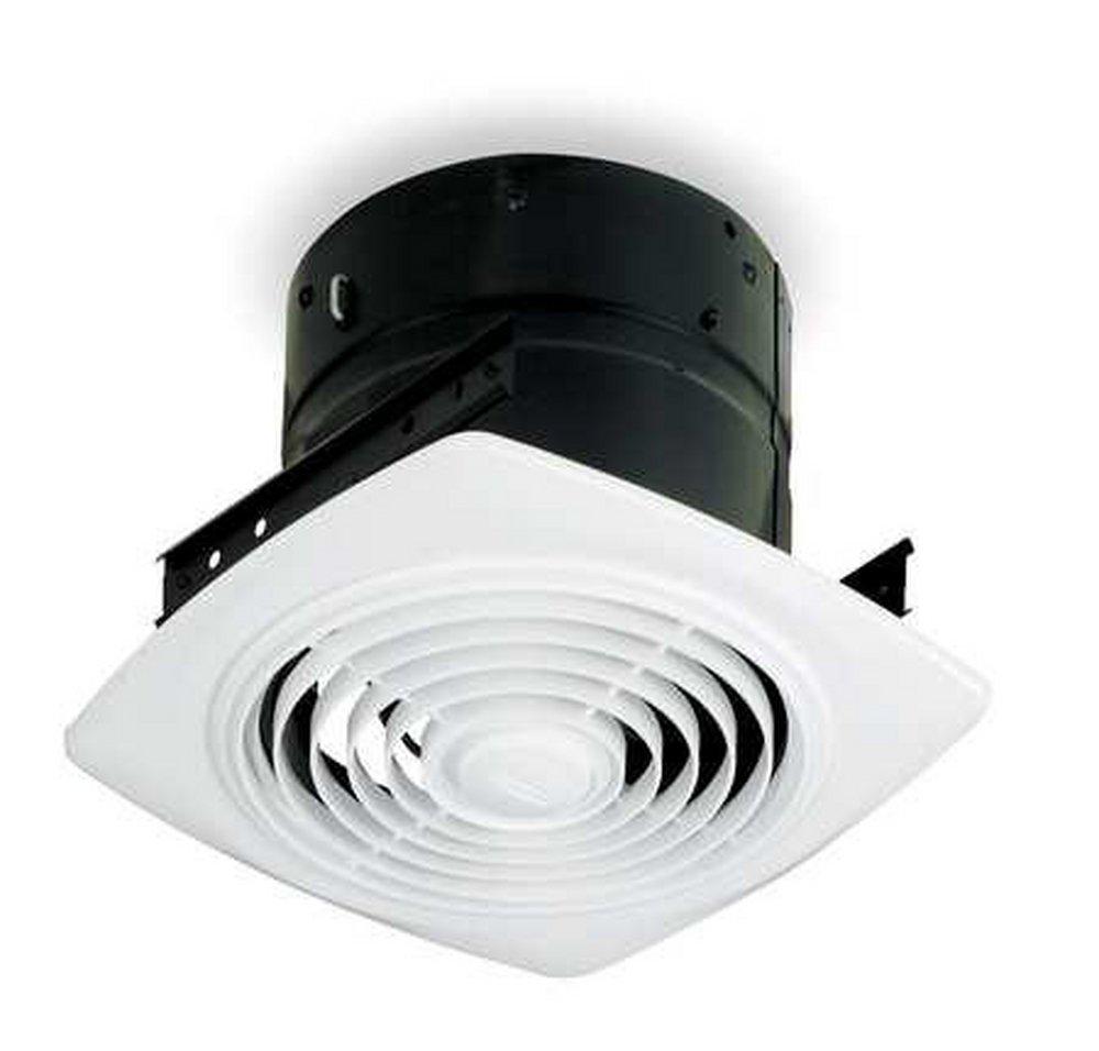 Broan White Bathroom Exhaust Fan in White 
