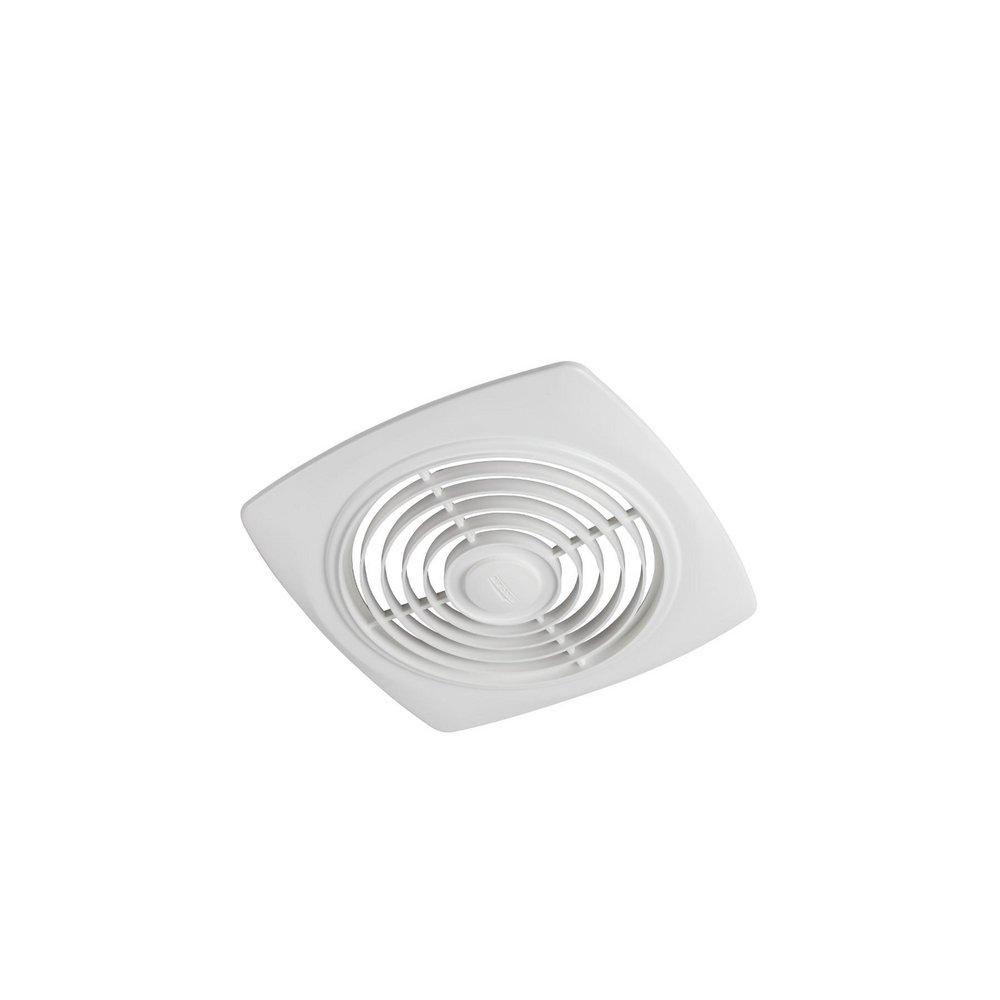 Broan White Bathroom Exhaust Fan in White 