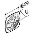 Broan White Bathroom Exhaust Fan in White 