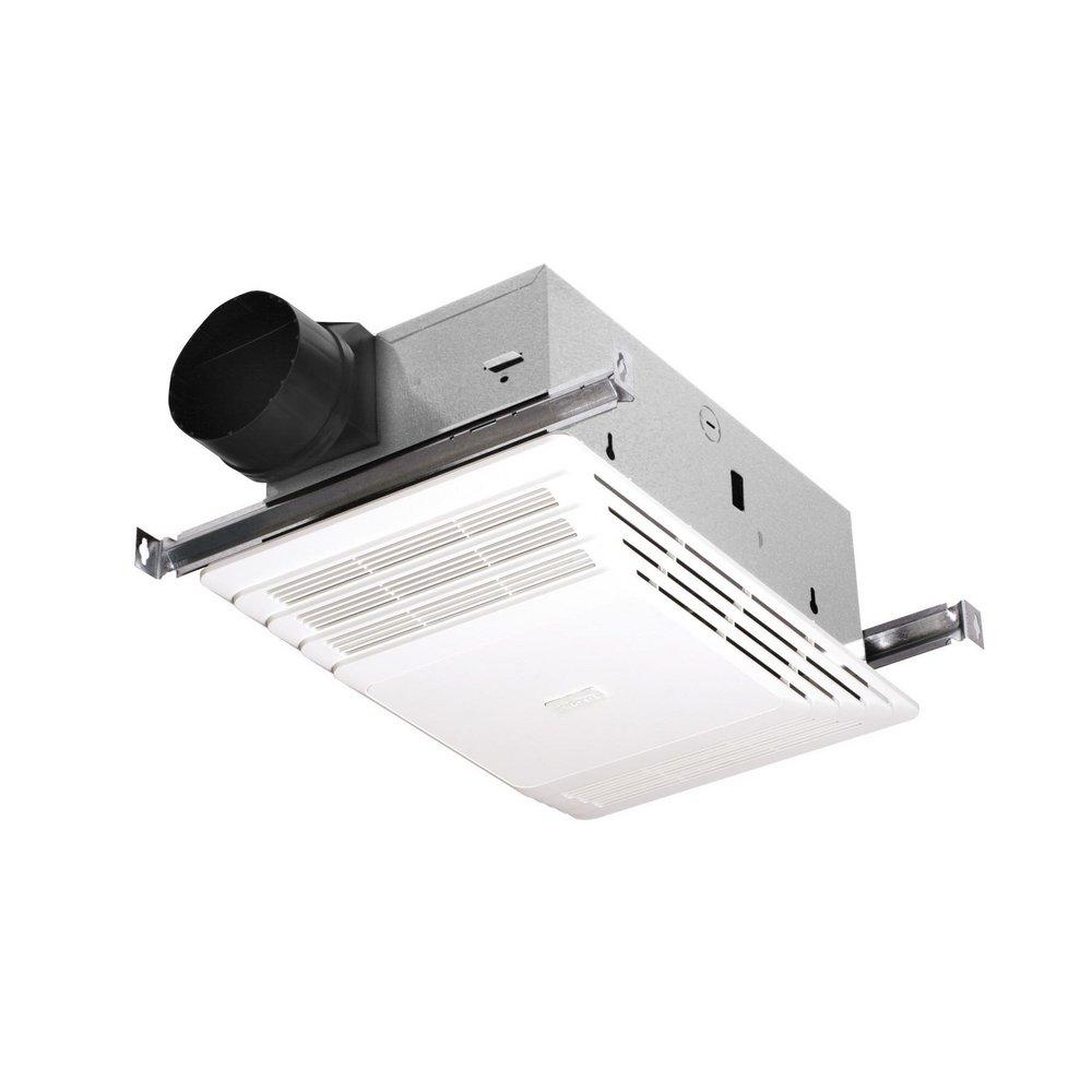 Broan White Bathroom Exhaust Fan in White 