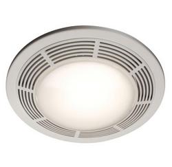 100 CFM Bathroom Exhaust Fan in White