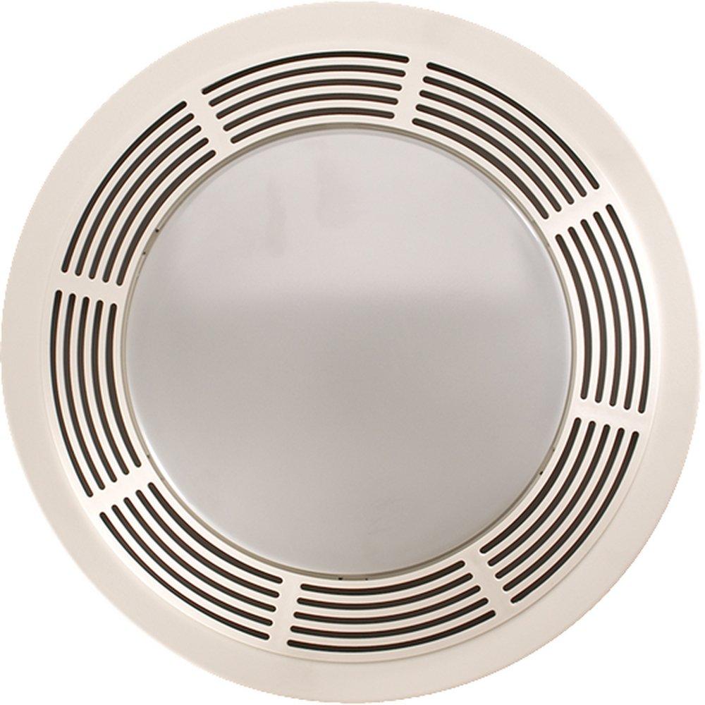 Broan White Bathroom Exhaust Fan in White 