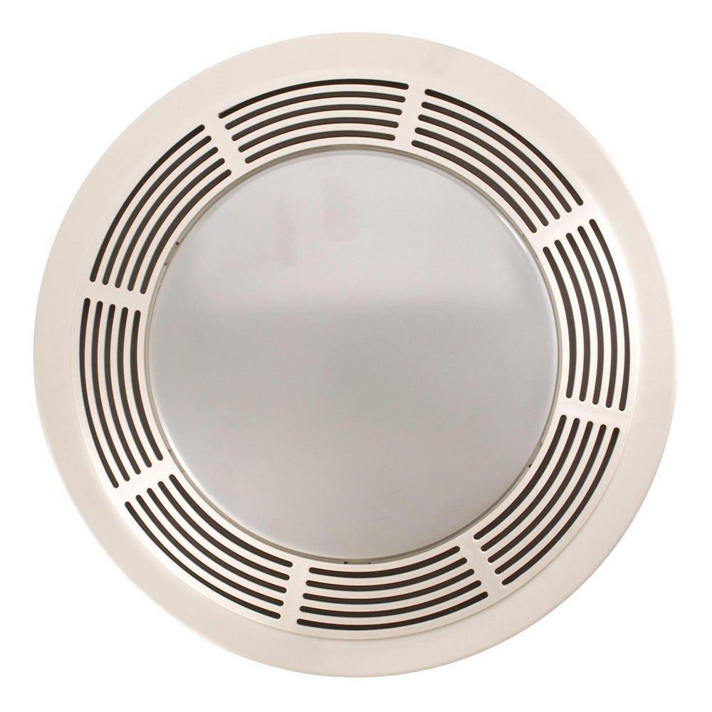 Broan White Bathroom Exhaust Fan in White 