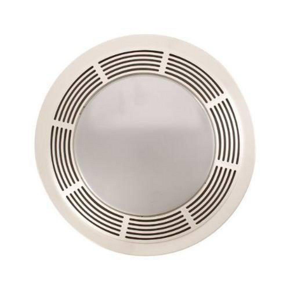 Broan White Bathroom Exhaust Fan in White 