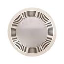 Broan White Bathroom Exhaust Fan in White 