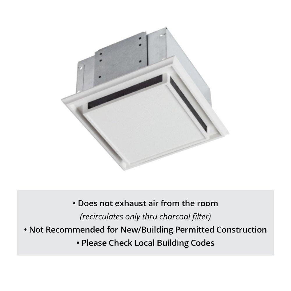 Broan White Bathroom Exhaust Fan 