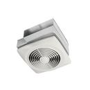 Broan White Bathroom Exhaust Fan in White 