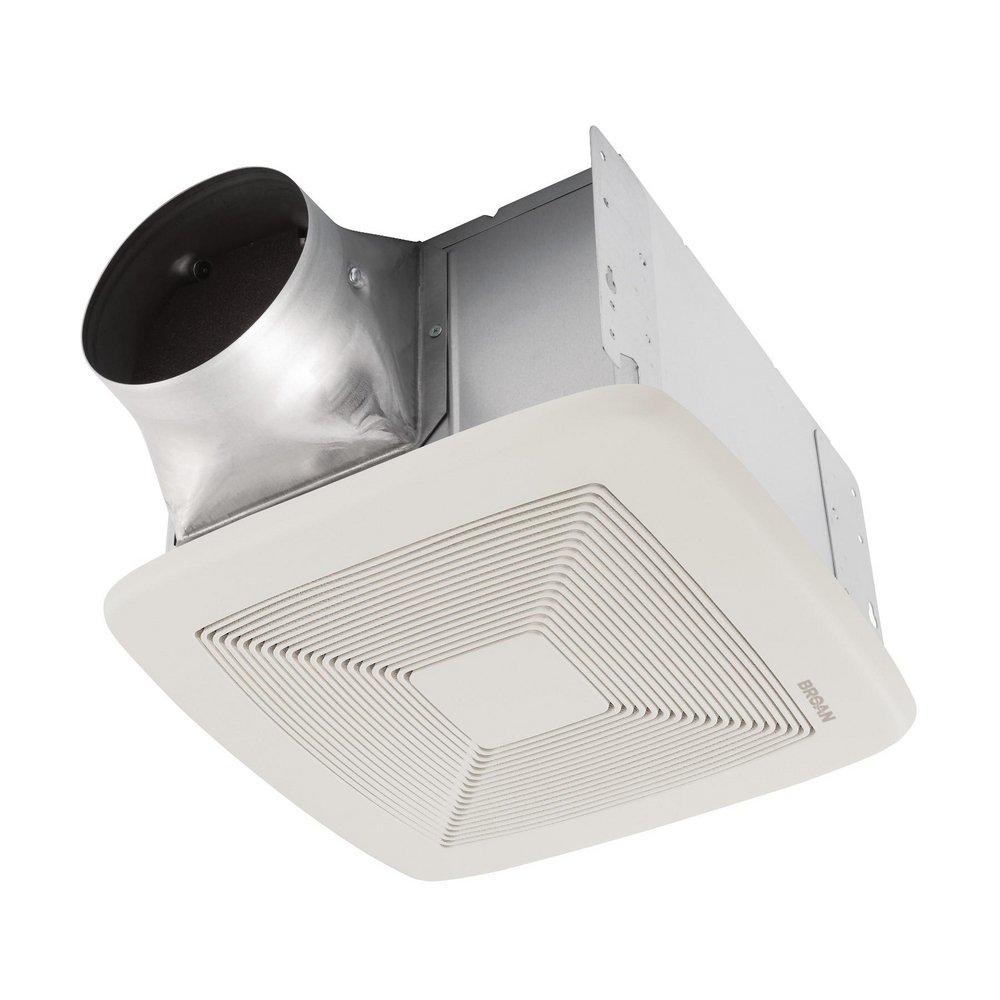 Broan White Bathroom Exhaust Fan in White 