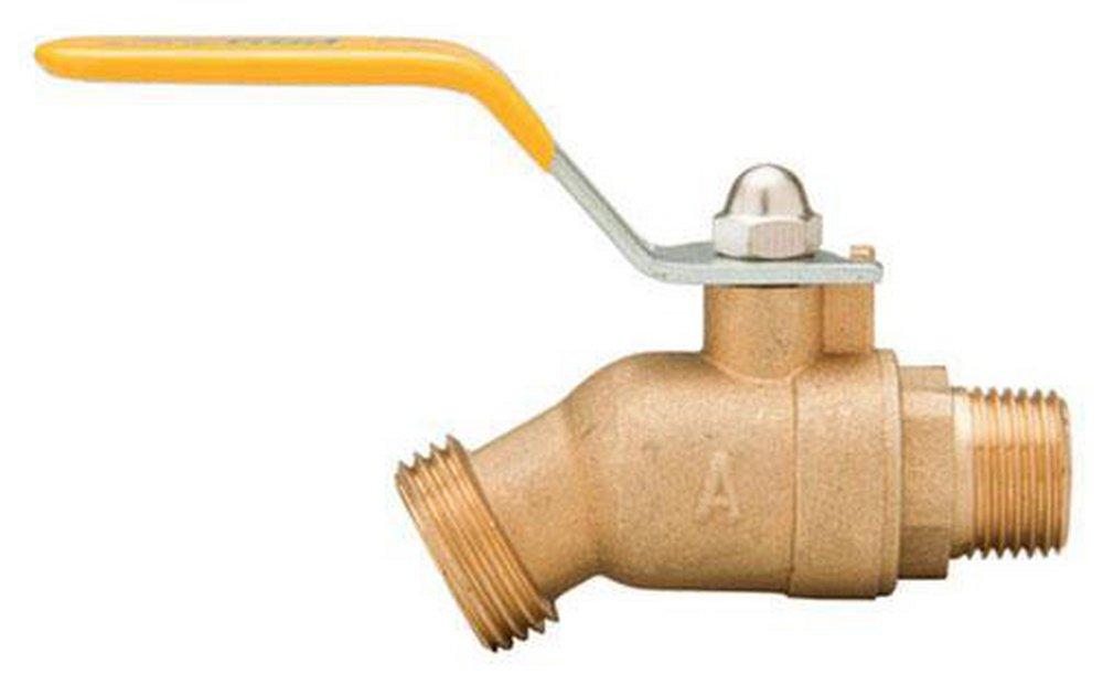 PROFLO® Brass MIP x NPT No Kink Hose Bibb 