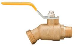 3/4 in. Brass MIP x NPT No Kink Hose Bibb