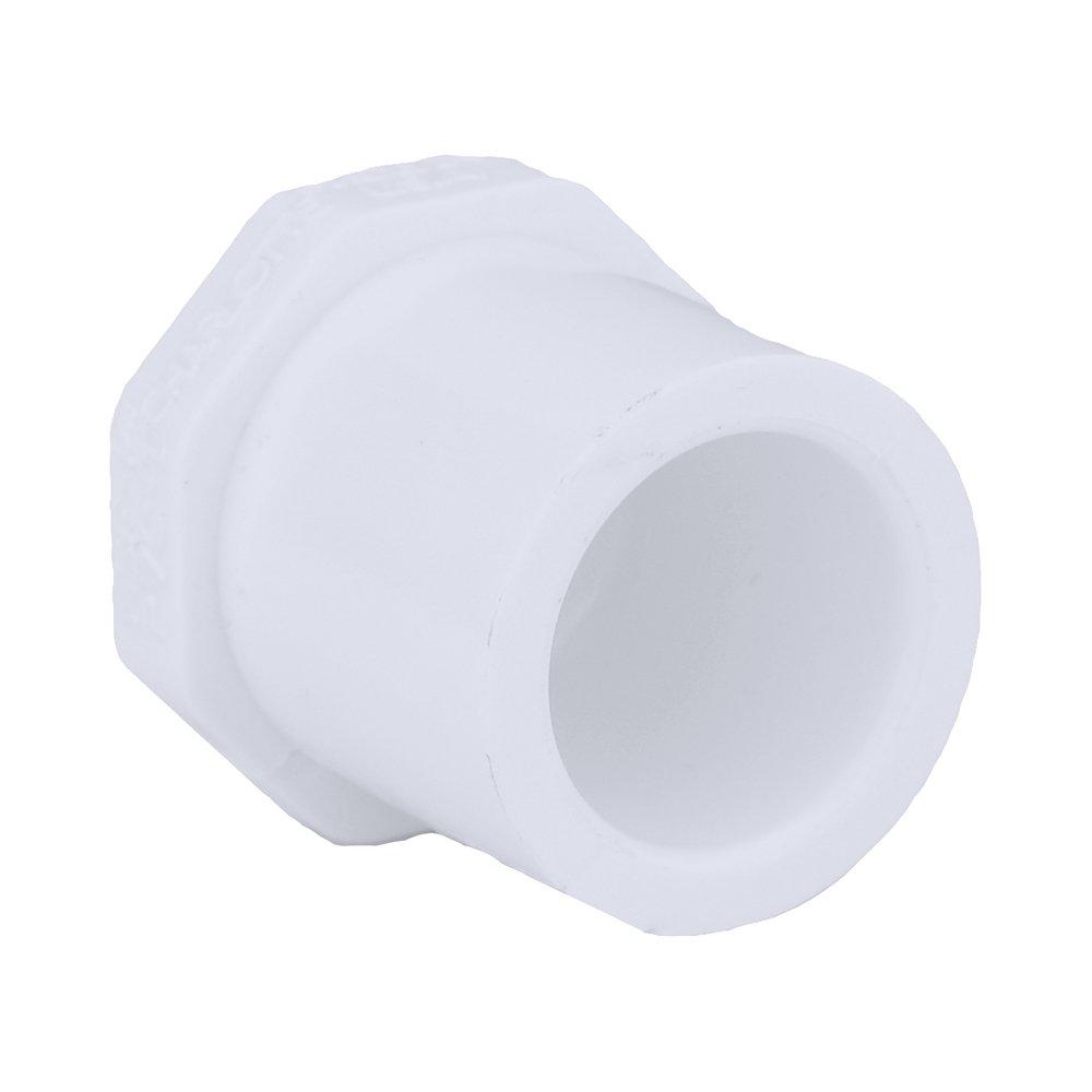 White PVC Schedule 40 Plug 