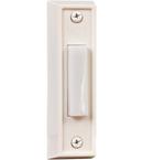 Craftmade White Surface Mount Rectangle Lighted Push Button 