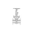 Velan Valve Carbon Steel Full Port Butt Weld Gate Valve 