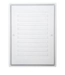 Recessed Paintable Door Chime in Matte White