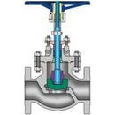 Velan Valve 600# RF FLG WCB T8 Globe Valve Carbon Steel Body, Trim 8, Bolted Bonnet, VELAN F-2074C-02TY 